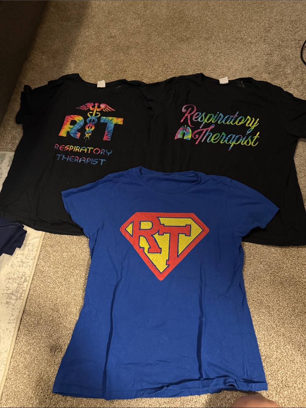 RT Respiratory Therapist- bundle 10 each